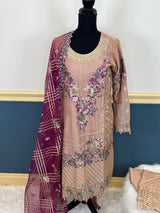 Pakistani Embroidered Party wear  Ready To Ship