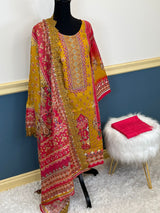 Bin Saeed original embroidered lawn Collection