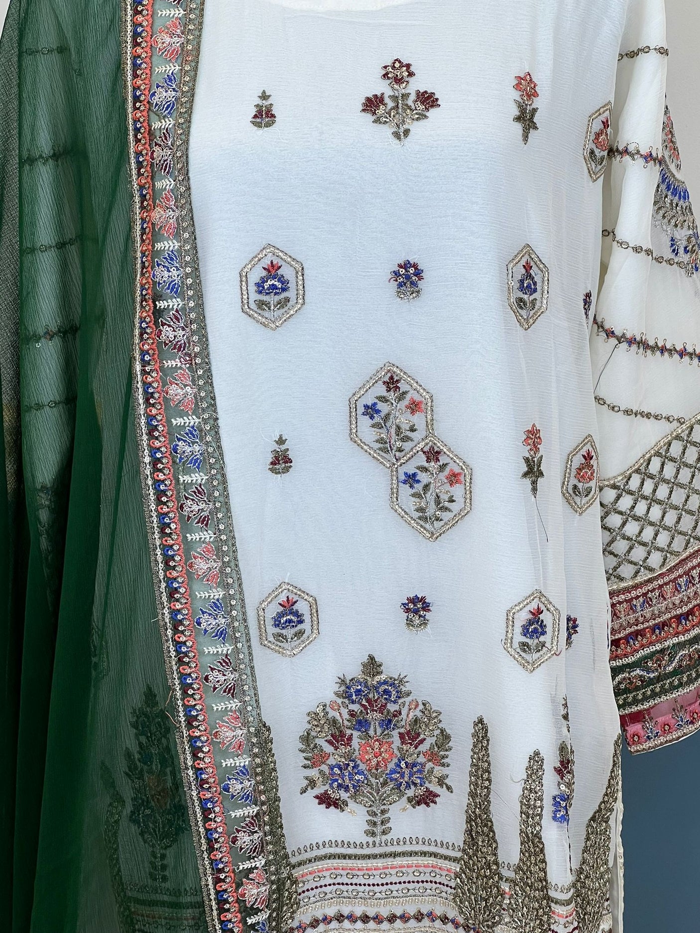 Pakistani Embroidered Party wear  Ready To Ship