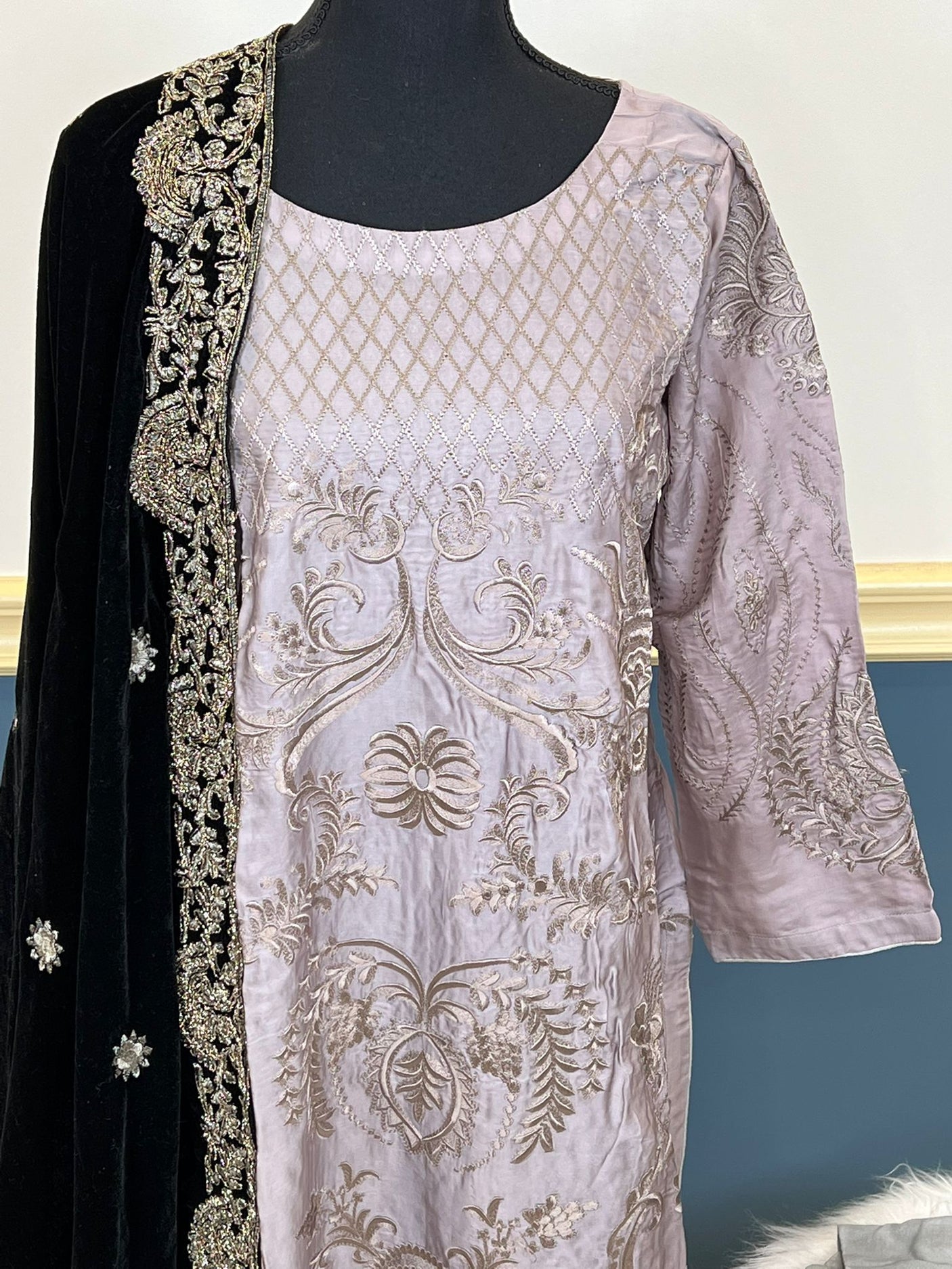 Pakistani Embroidered Party wear  Ready To Ship