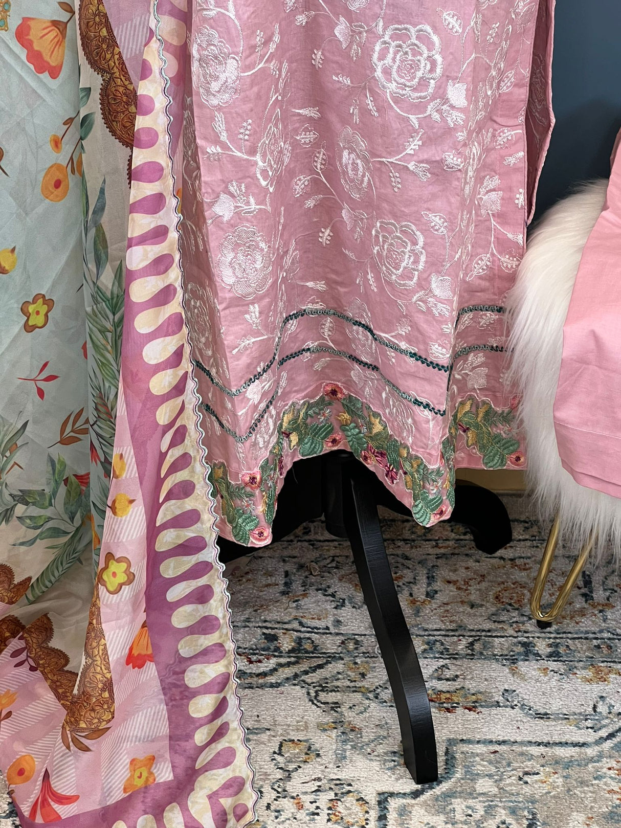 Luxury Embroidered lawn Ready To Ship