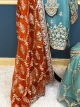 Pakistani Embroidered Party wear  Ready To Ship