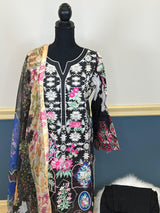Pakistani Stitched Embroidery Party Wear Dresses Ready To Ship