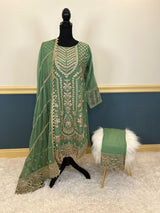 Pakistani Embroidered Party wear  Ready To Ship