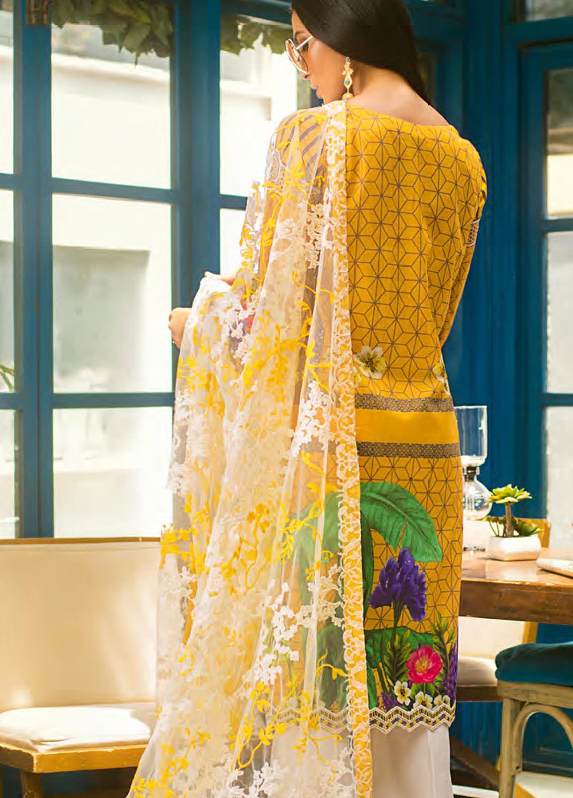 Erum Khan Embroidered Lawnr 100% Original