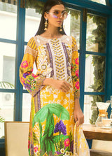 Erum Khan Embroidered Lawnr 100% Original