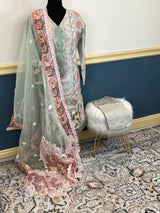 Luxury Embroidered lawn Ready To Ship