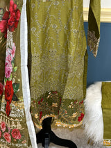 Luxury Embroidered lawn Ready To Ship