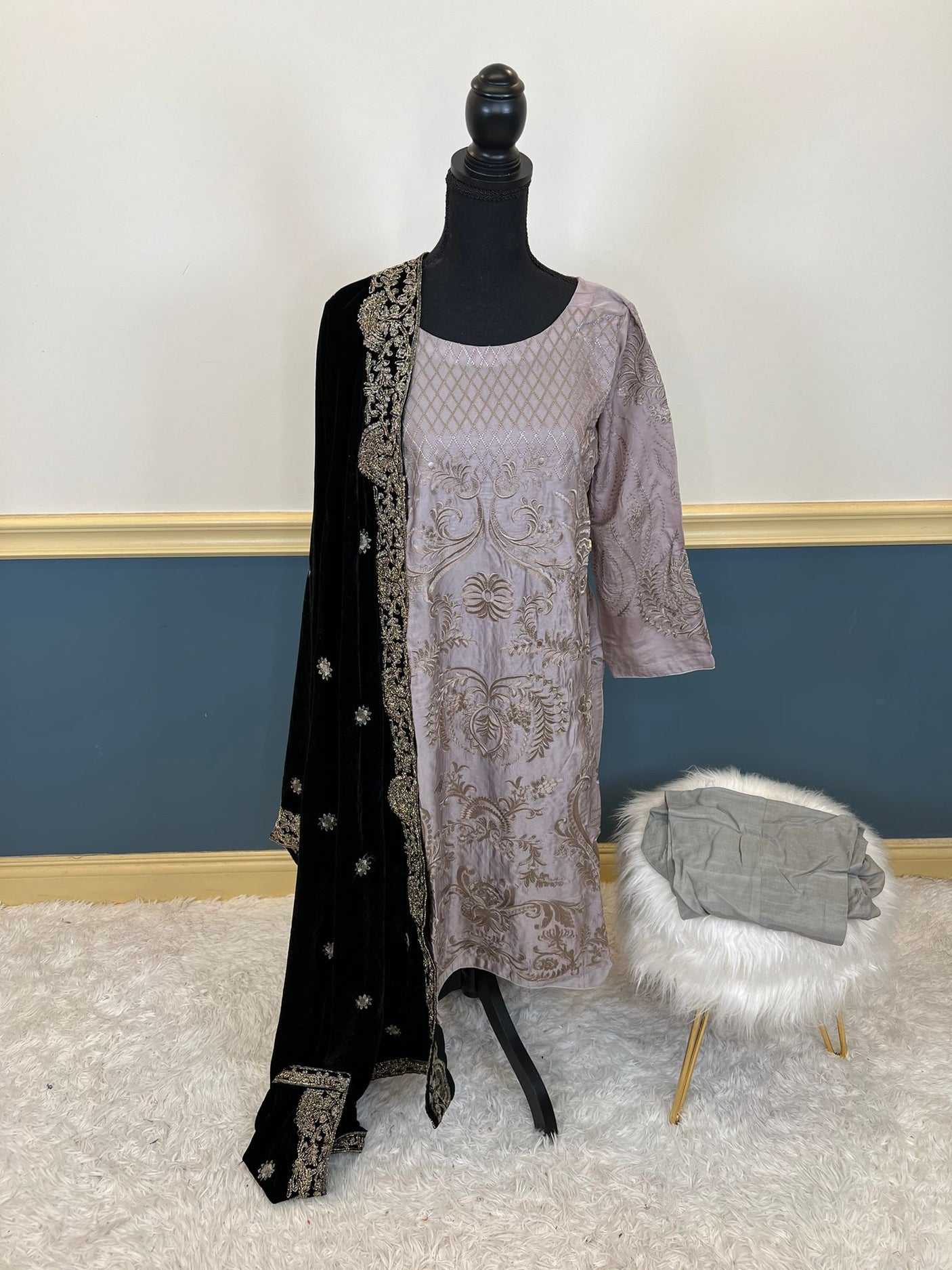 Pakistani Embroidered Party wear  Ready To Ship