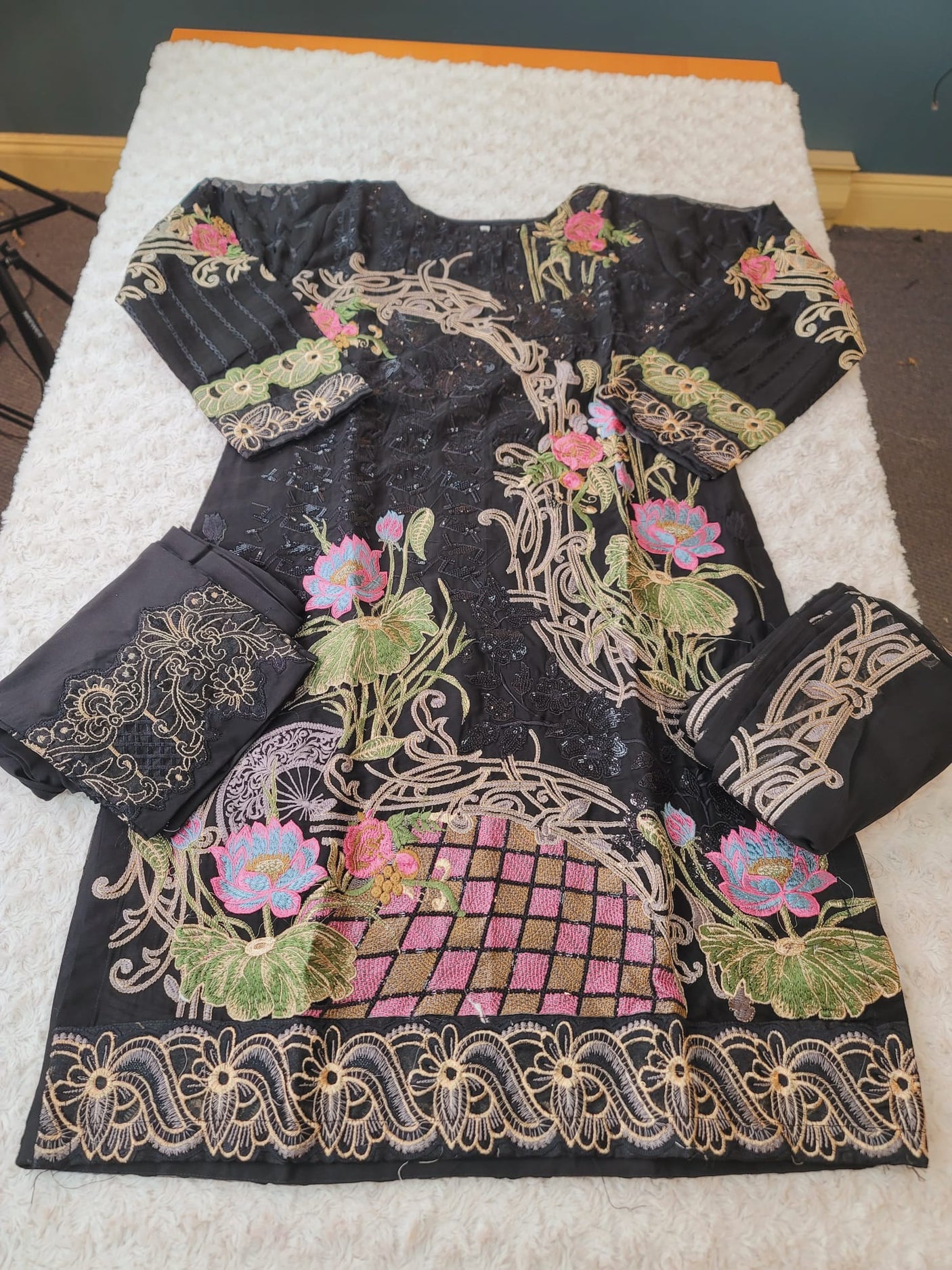 Pakistani Embroidered Party wear Ready To Ship