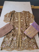 Pakistani Stitched Embroidery Party Wear Dresses Ready To Ship