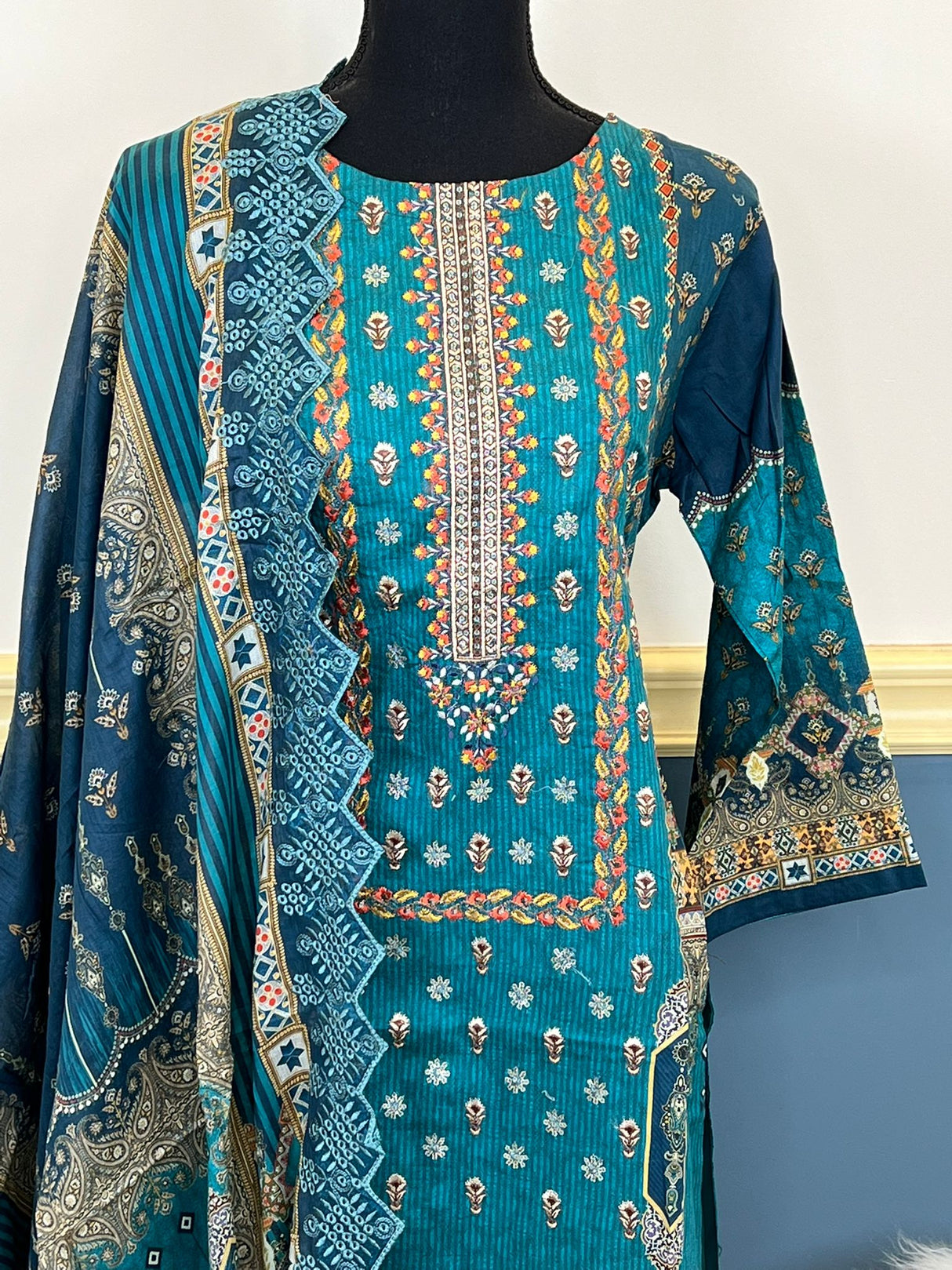 Bin Saeed original embroidered lawn Collection