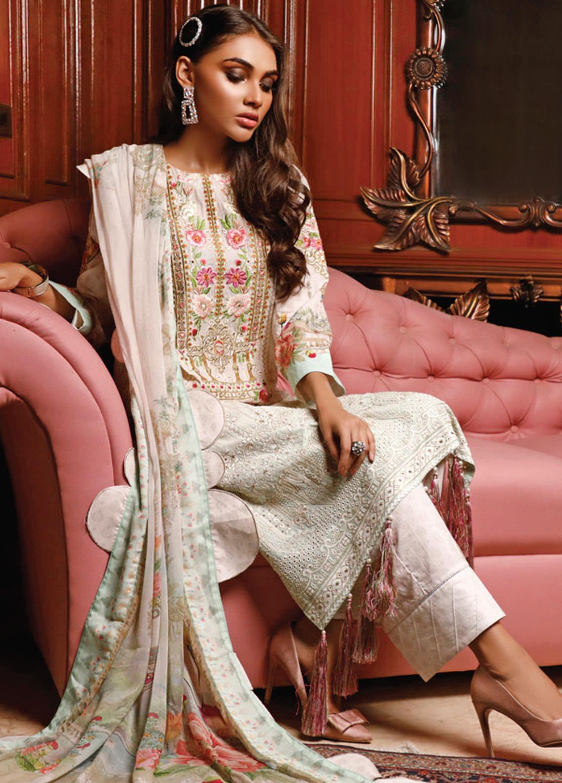 Firdous Festive Schiffli Collection 2020-100% Original Guaranteed