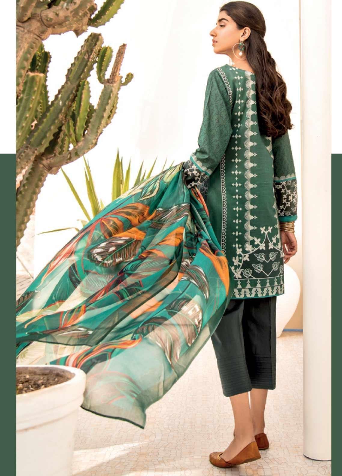 Iznik Embroidered Lawn 2020-100% Original Guaranteed