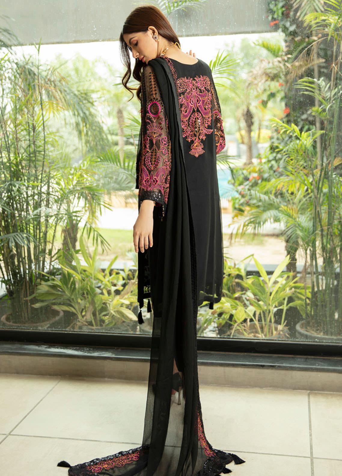 Jannan by Riaz Arts Festive Embroidered Chiffon Collection 2021 - 100% Original Guaranteed