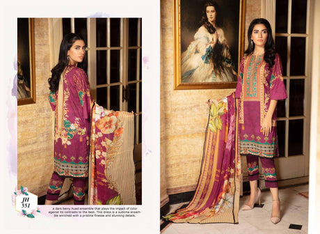 Johra Gulya  Embroidered Digital Printed Lawn-100% Original Guaranteed
