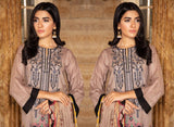 Johra Gulya  Embroidered Digital Printed Lawn-100% Original Guaranteed