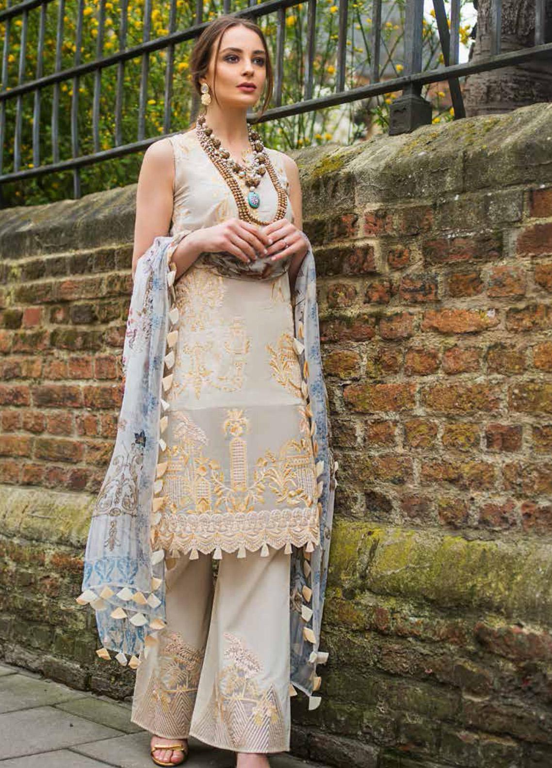 Mina Hasan lawn Embroidered Lawn Collection 100% Original