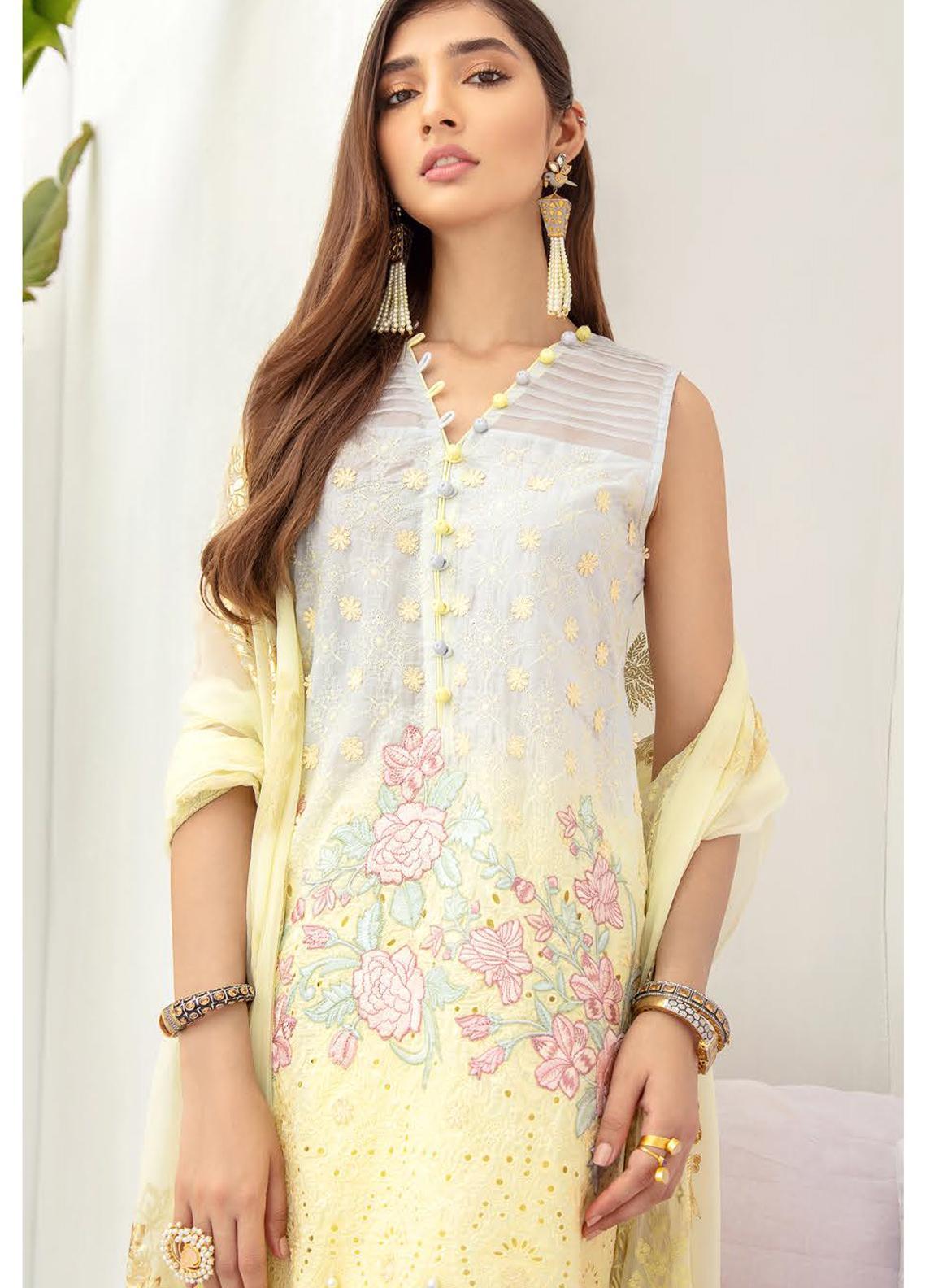 Nureh by Riaz Arts Embroidered Lawn