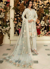 Rosa Blanca Luxury Embroidered Collection 2021 by Adan's Libas -100% Original Guaranteed
