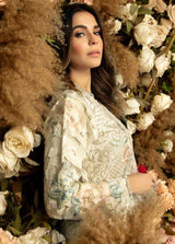 Rosa Blanca Luxury Embroidered Collection 2021 by Adan's Libas -100% Original Guaranteed